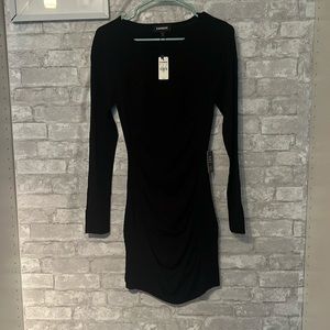 NWT black Express Dress Sz. S